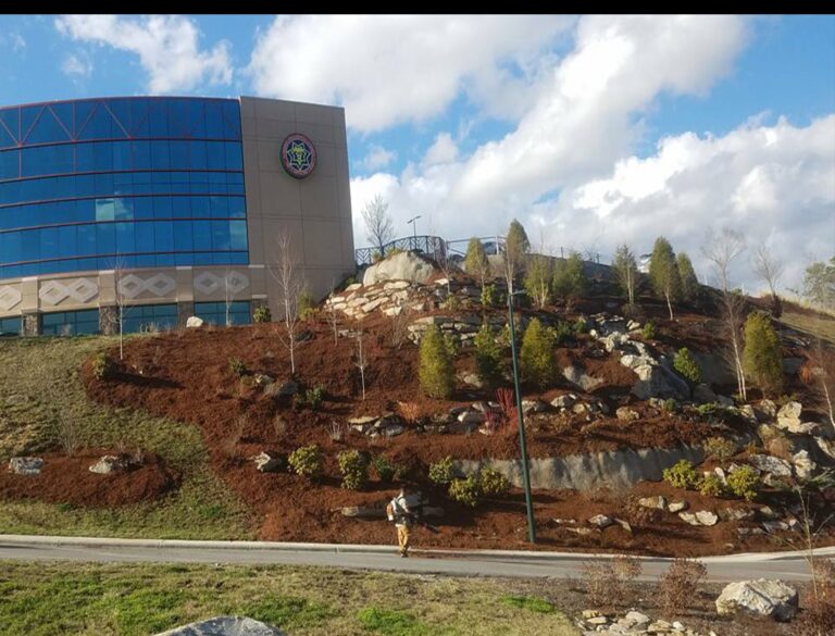commercial landscaping in WNC